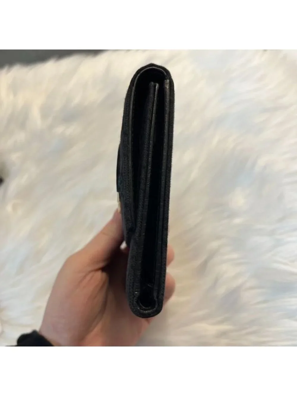 ★SOLD★ Gucci Horsebit Trifold Wallet GG Canvas - Picture 7 of 8